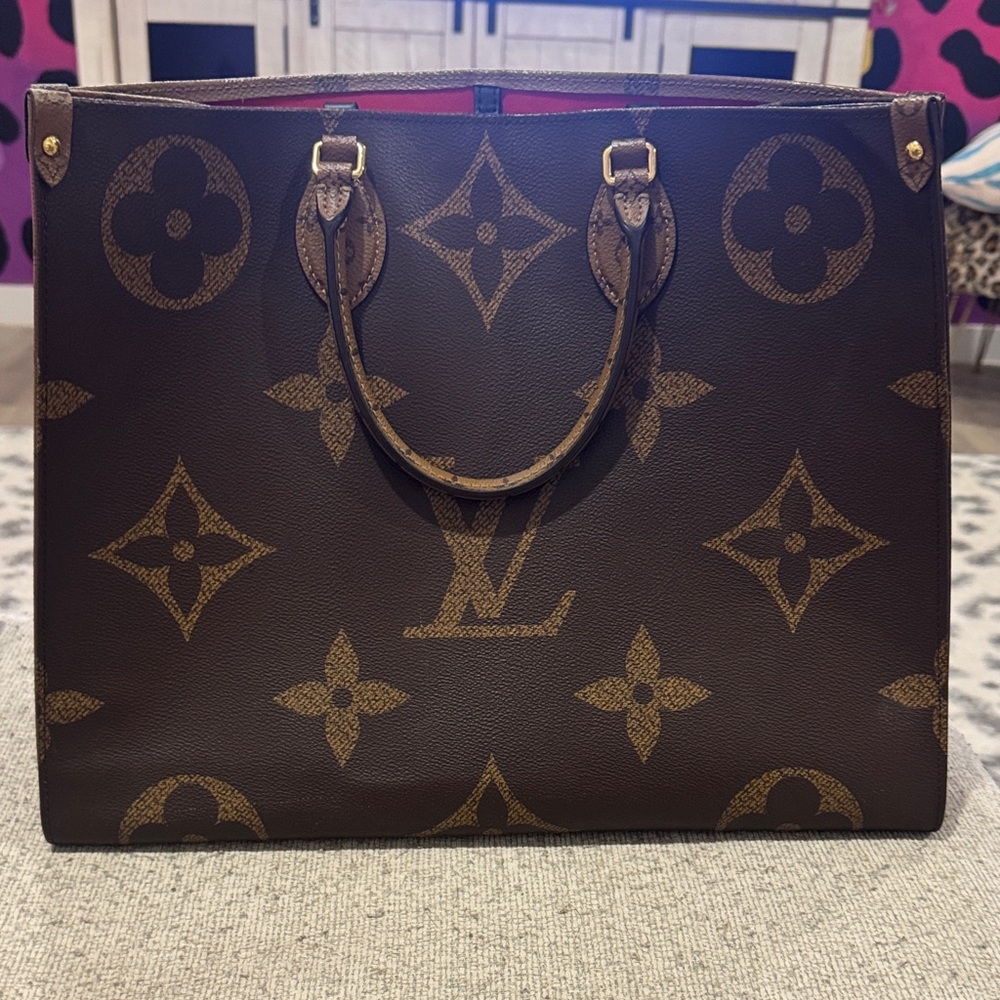 Louis Vuitton Brown Monogram Handbag
